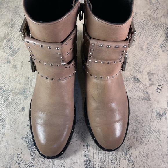 Charles David Studded Moto Ankle boots  made in Italy - Picture 4 of 13